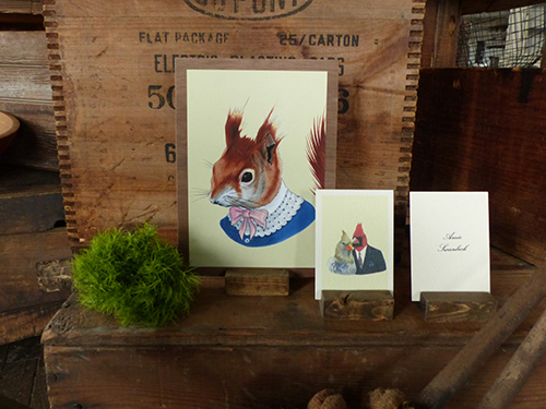 Elegant woodland creature table signage for a Summer Vermont wedding at Mountain Top Inn by Shindig Bespoke