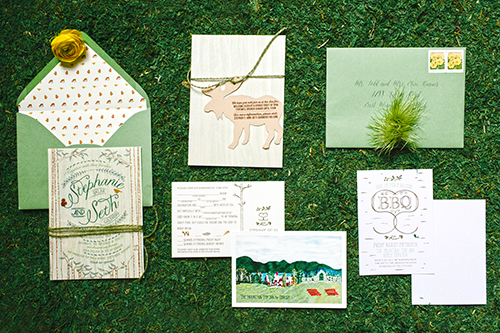 Rustic elegant Vermont wedding at Mountain Top Inn by Shindig Bespoke