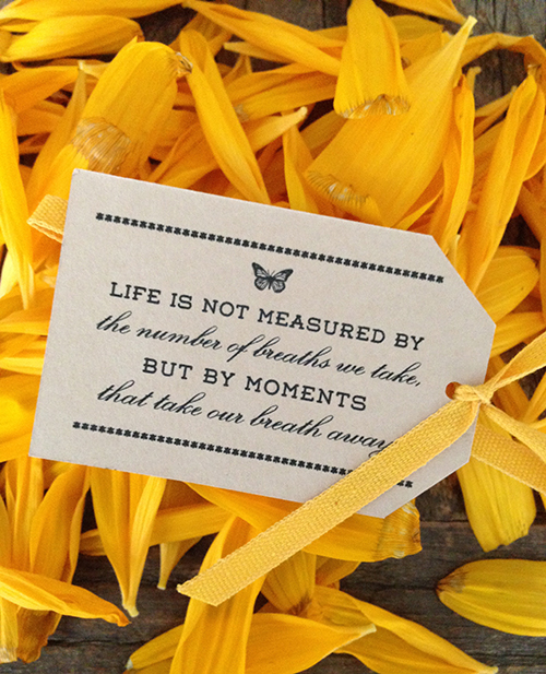 Invitation tag by Shindig Bespoke